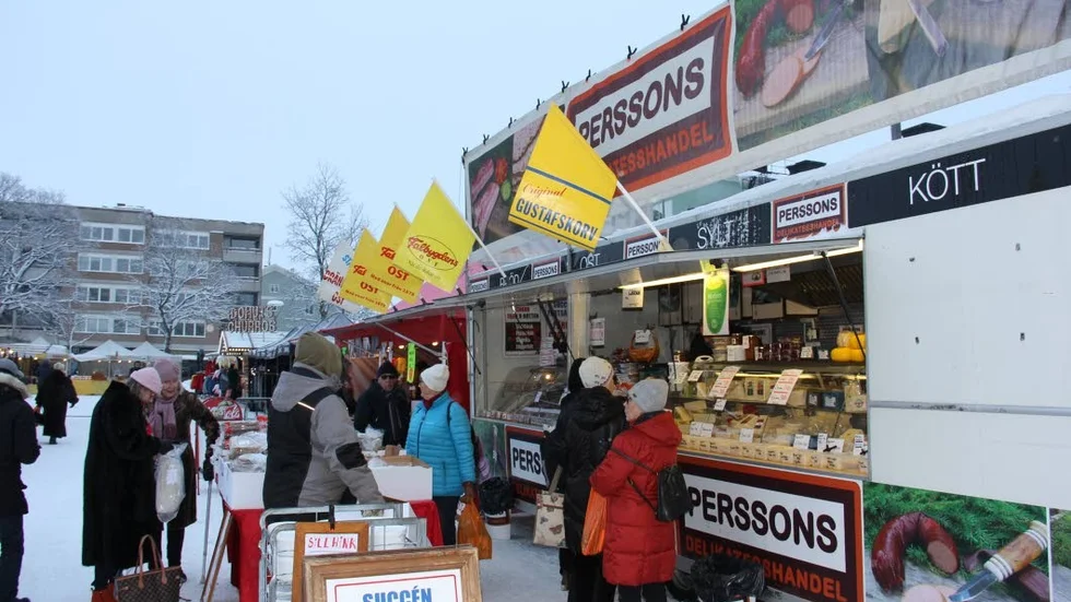En av de största veteranerna är Perssons delikatesshandel som närvarat på marknaden i 47 år.