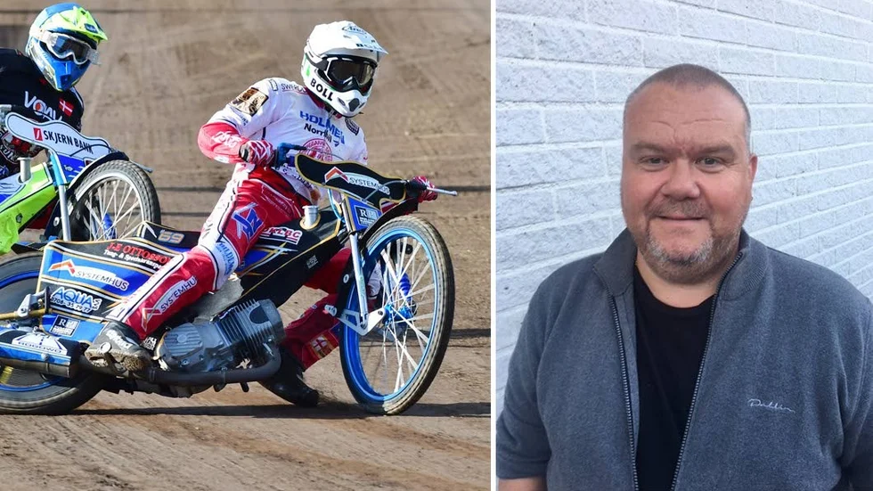Till vänster: Rospiggarnas stjärna Jason Doyle. Till höger: Nye ordförande i klubben Kent Pettersson.