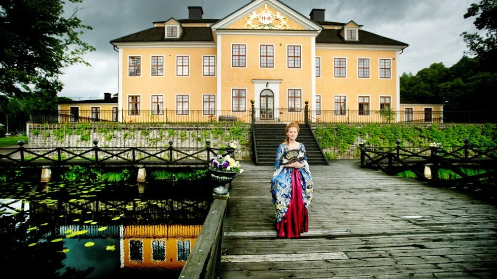 Historisk miljö. Lövstabruk är en historisk turistattraktion som erbjuder en massa saker menar Allsångsarrangören  Martin Lindberg.