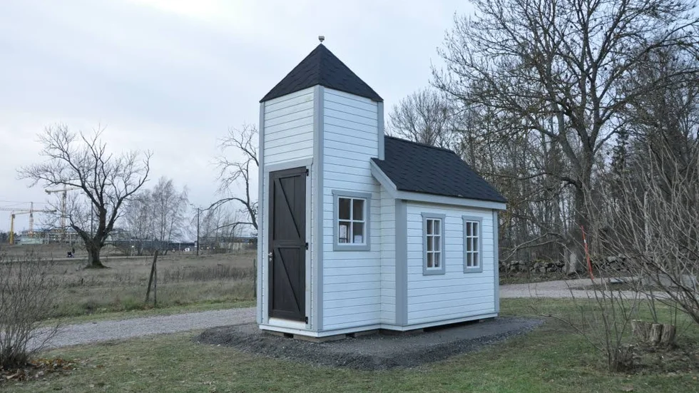 Minikyrkan bredvid Vaksala kyrka kommer fylla en mängd olika funktioner: från olika evenemang till barnlek.