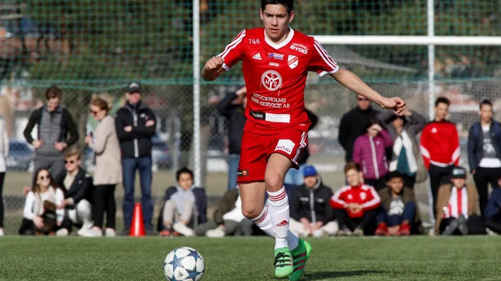 Kvar. Danilo Al-Sayed blev målskytt i träningspremiären borta mot Tyresö.