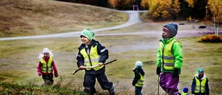 Åsen är både lekplats och boplats