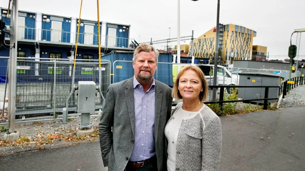 Förbättringsarbete. Uppsala kommuns nye etableringschef Mats Eriksson och näringslivsdirektör Yvonne Näsström ska tillsammans arbeta för ett bättre företagsklimat.