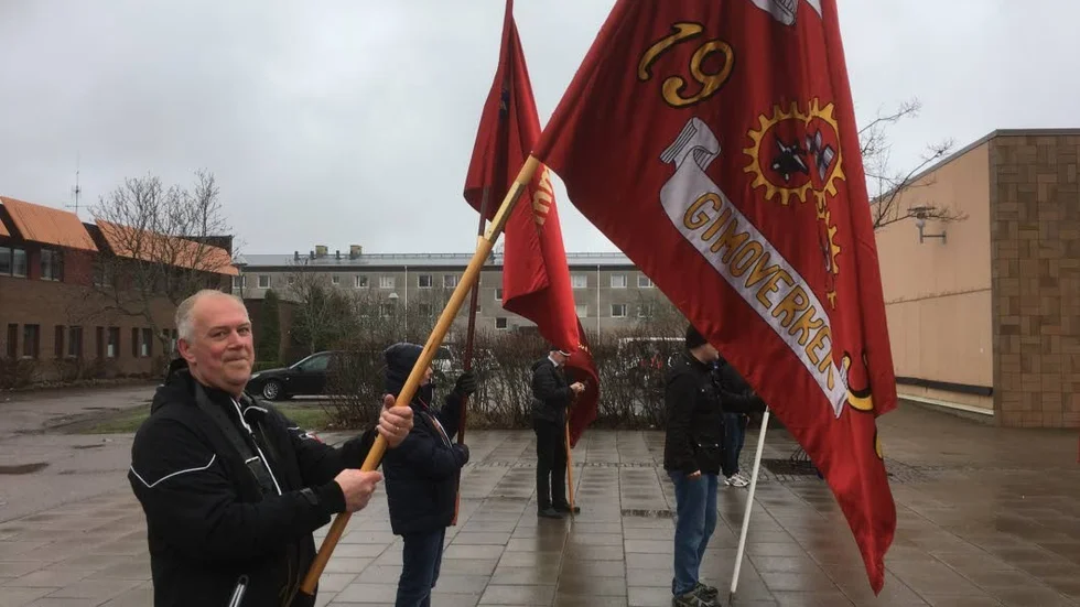 Thomas Andersson, ordförande i IF Metall vid Gimoverken.