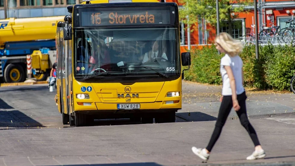 På Resecentrum finns inget övergångställe.