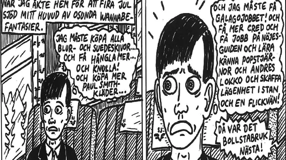 Mats Jonsson (född 1973) gör i "Hey Princess" allt för att distansera sig från sin bakgrund. I uppföljaren "Pojken i skogen" försöker han i stället närma sig den han en gång var.