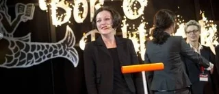 Bokmässan en anhalt på Bergs turné