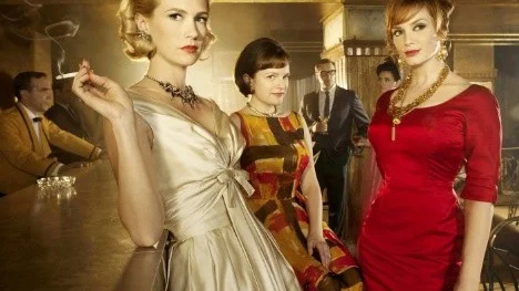 Mad Men
Kanal 9
På bilden: January Jones som Betty Draper, Elisabeth Moss som Peggy Olson och Christina Hendricks som Joan Harris.