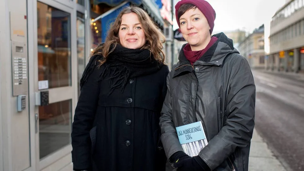 Initiativtagare. Milla Leskinen och Karin Sandelin slår på stort inför årets Musikhjälpen. "Vi ville att alla människor skulle kunna bidra till insamlingen", säger Karin Sandelin.