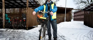 Ovana cyklister har cyklat 1 700 mil