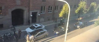 Polisinsats i city