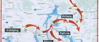 Militärövning berör Knivsta