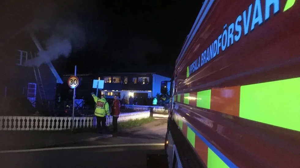 Ett dödsoffer krävdes vid villabranden i Östhammar.
