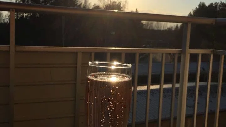 Underbar dag och kväll, skriver Elisabeth Skarpsvärd.