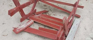 Barnens lekplats har vandaliserats – igen