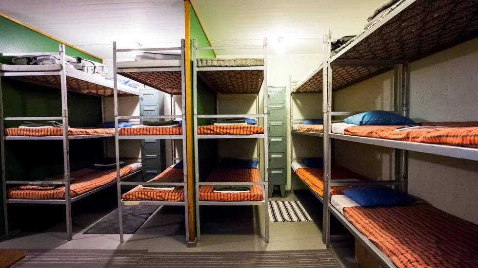 Det stora logementet i Siknäsfortet.