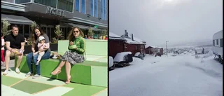 Här snöar det...