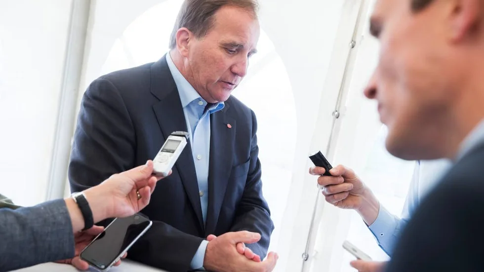 " Jag tänker inte spekulera kring något stort nederlag. Jag går in i valrörelsen för att vinna valet", säger landets statsminister, några månader innan valdagen 2018.