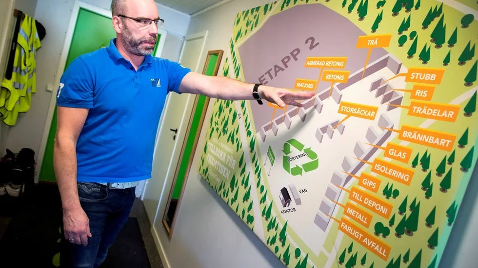 Robert Thelin på Greencare tror att Rutviks råttproblem är över. Men de fortsätter lägga ut fällor – för säkerhets skull.