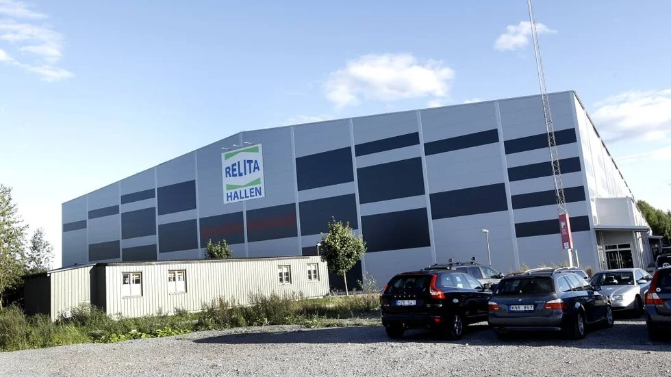Relitahallen som den ser ut i dag.