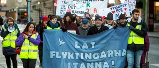 De tågar för palestinierna
