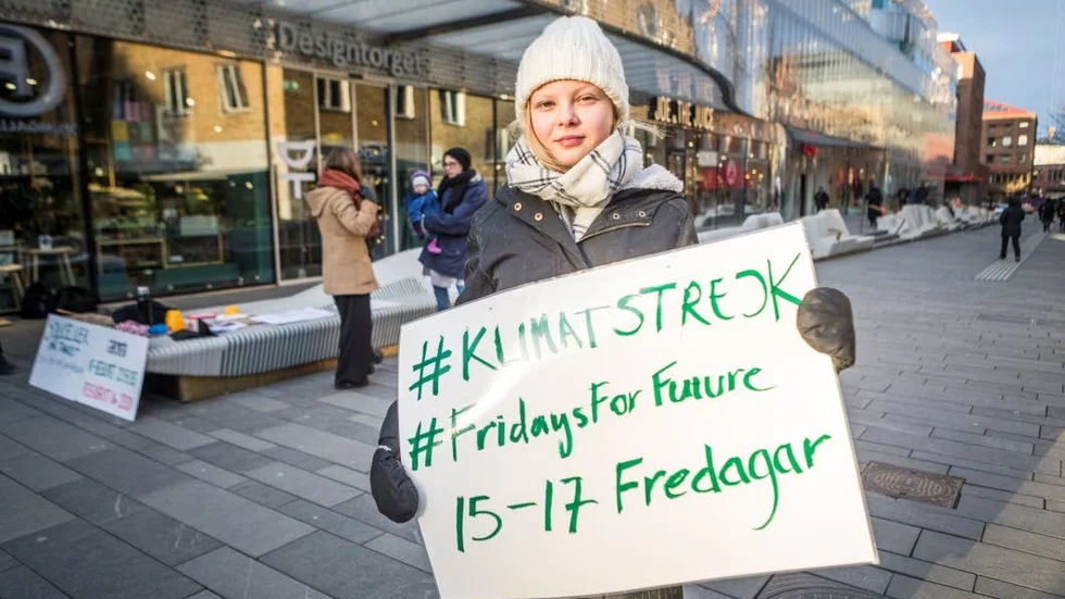 Vera Röös blev inspirerad av Greta Thunberg precis som så många andra skolelever i världen.