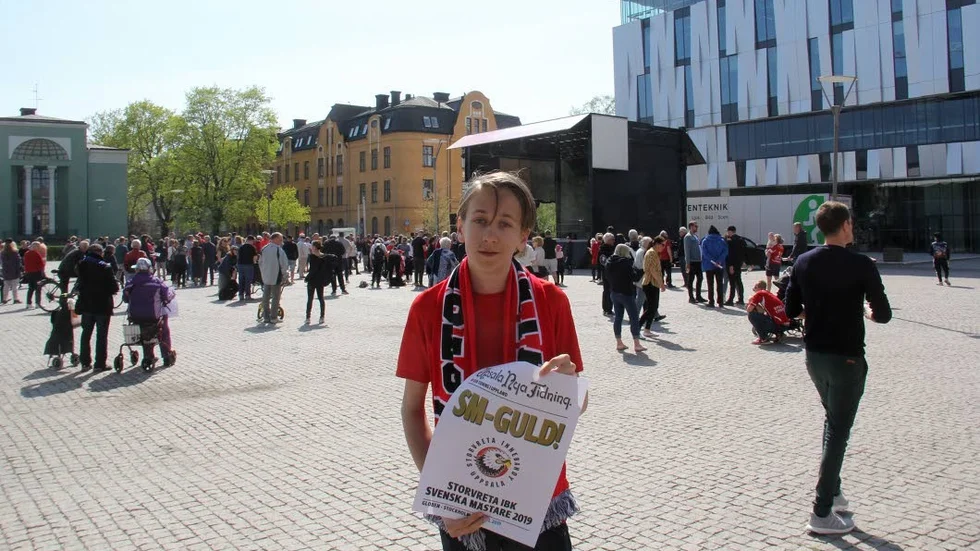 William Johansson spelar själv innebandy, i SK Vide. 

– Jag har kollat mycket på Storvreta och det var väldigt skönt att de vann, säger han.
