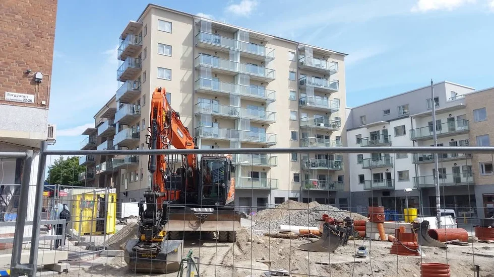 Det blir inget bygglov för inglasning av balkongerna vid Kammakartorg och Eriksgatan.