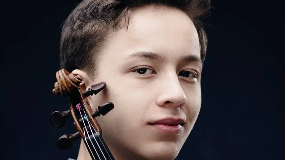 18-årige violinisten Johan Dalene svarade för ett lysande framförande i Griegs andra sonat för violin och piano.