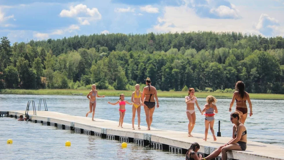 Badvattnet vid Koffsan har fått tummen upp av kommunens hälsoinspektör.