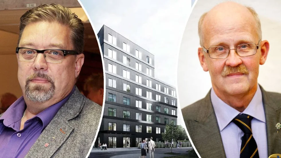 Detaljplanen styr bygglov säger Matz Keijser (S) vice ordförande och Jan Fredriksson (C ), ordförande i  miljö- och byggnadsnämnden.