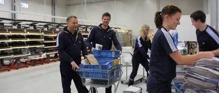 Posten på plats i Gimo