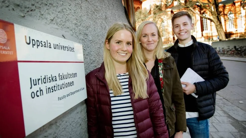 Amanda Lindström, Angelica Ström och Nils Edlund