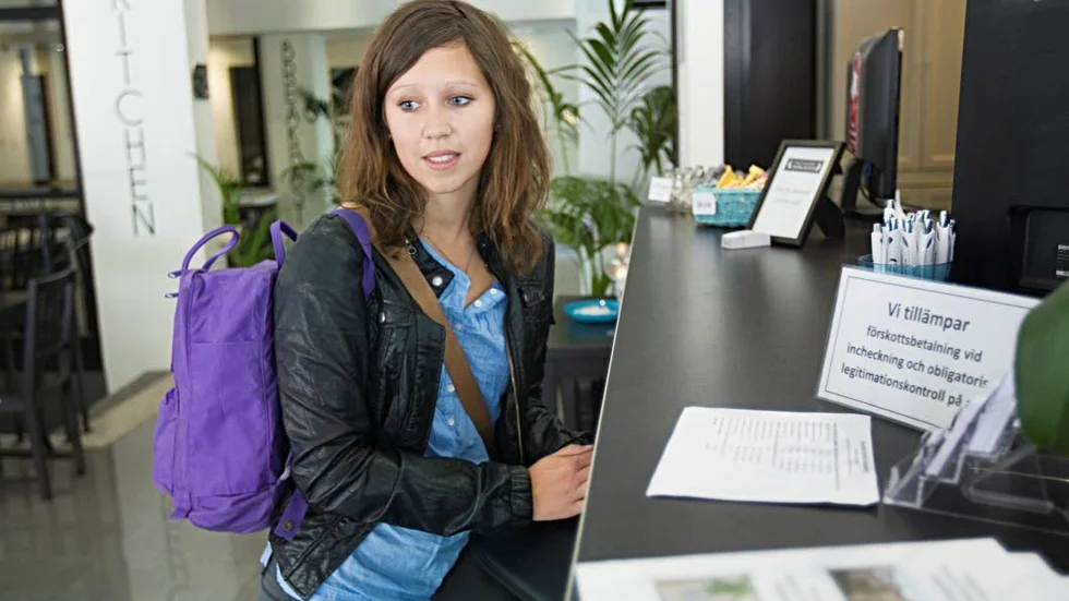 Nathalie Hellström, lärarstudent.