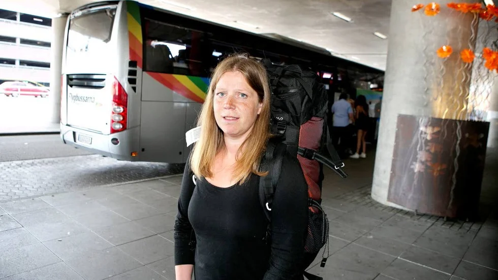 Stöldrisk. Linda Broman erkänner att hon kan vara lite dålig på att ha ordentlig uppsikt över sina saker.