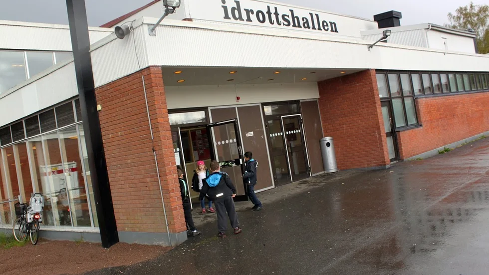Arkivbild. Idrottshallen.