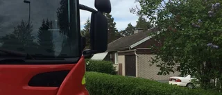 BLÅLJUS: Räddningstjänsten larmad på villabrand