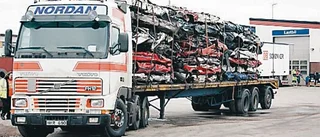 Transport stoppad av polis