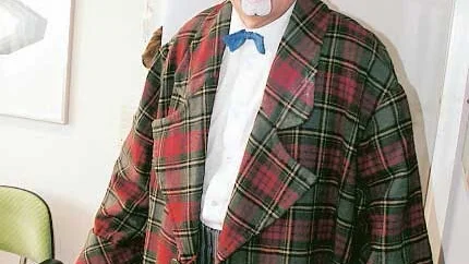 Raimo Juntanen från Höganäs spelade clownen Raimondo.
