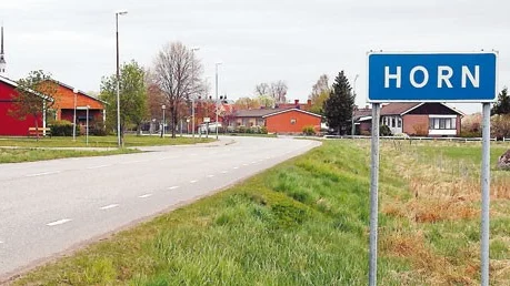 Ett fliseldat värmeverk i närheten av infarten till Horn var tanken. Men just nu ser planerna ut att ha runnit ut i sanden.