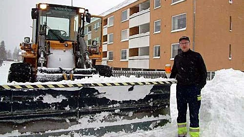 Snöröjning kan vara dyrt... Foto: Jenny Persson