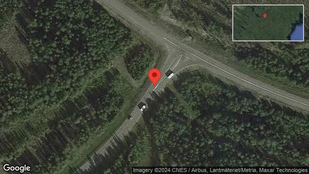 Trafikverket varnar för djur på vägen på E45