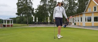 Hon undrade om golf var en sport – nu siktar Vadstenatjejen högt