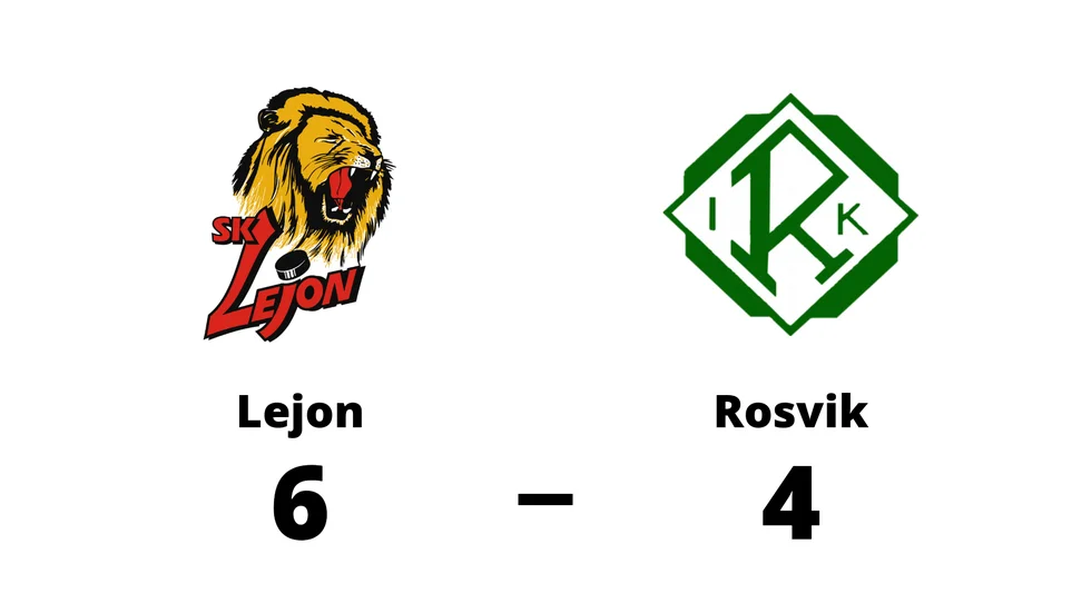 SK Lejon vann mot Rosvik IK