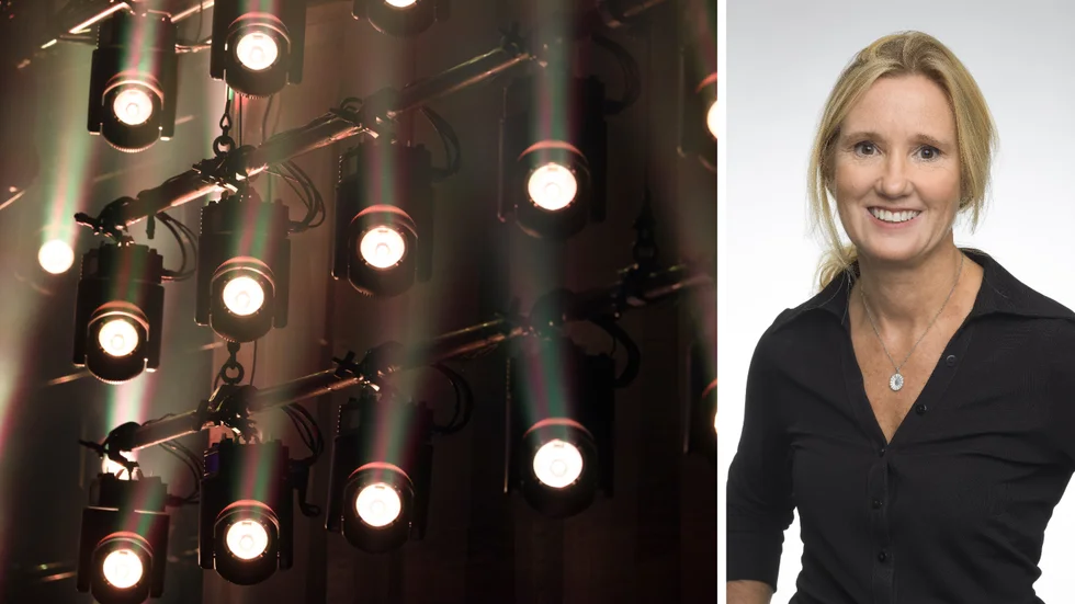 Den nya studion ska användas till bland annat digitala medborgarsamtal, berättar Marta Tiberg, chef för kommunikationsstaben.