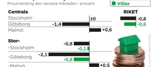 Trendbrott i januari: Ökade bostadsförsäljningar