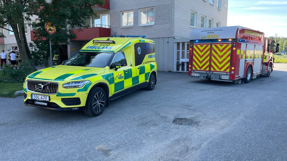 En torrkokning orsakade ett mindre räddningspådrag i centrala Boden på onsdagen. 