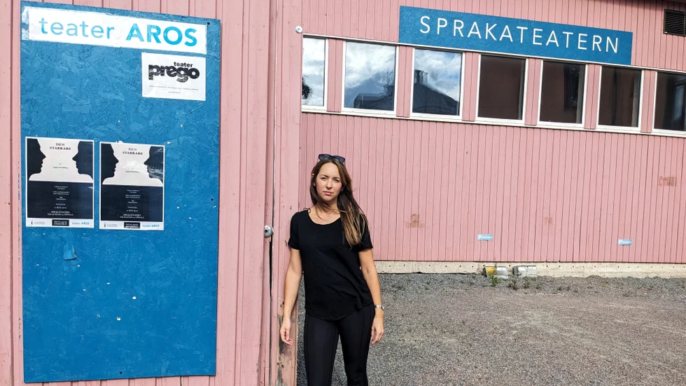 Janya Cambronero Severin, verksamhetsansvarig på Teater Aros. 