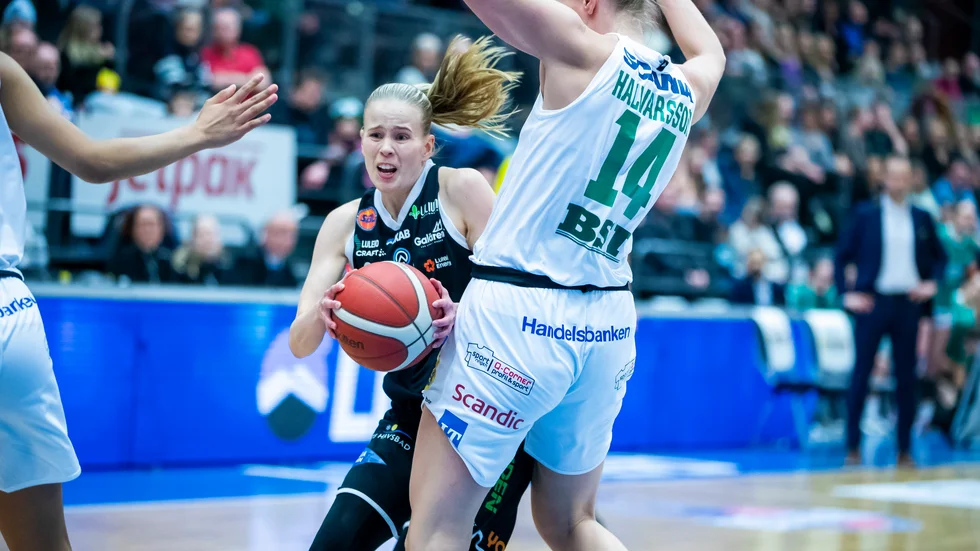 Sifa Hägg stod för en genomgående toppmatch och tilldelades priset som matchens spelare.