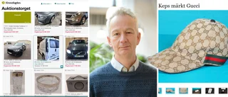 Guccikepsar och guld – så mycket sålde Kronofogden för